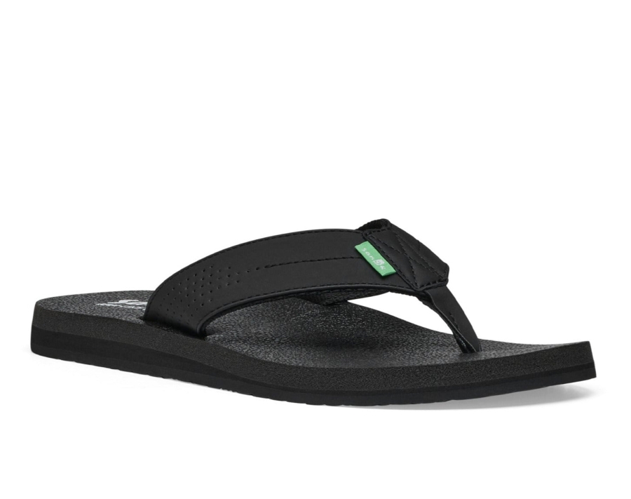 Sanuk M Beer Cozy Coaster Black