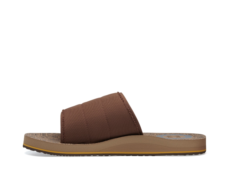Sanuk M Bixby St X Stone Brown