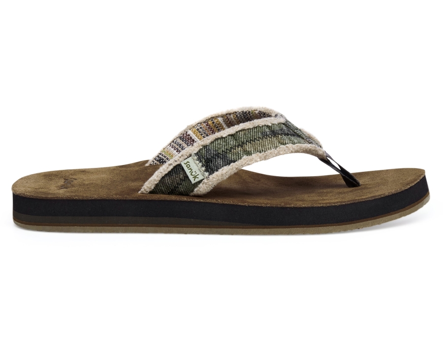 Sanuk M Fraid Not St Woodland Camo