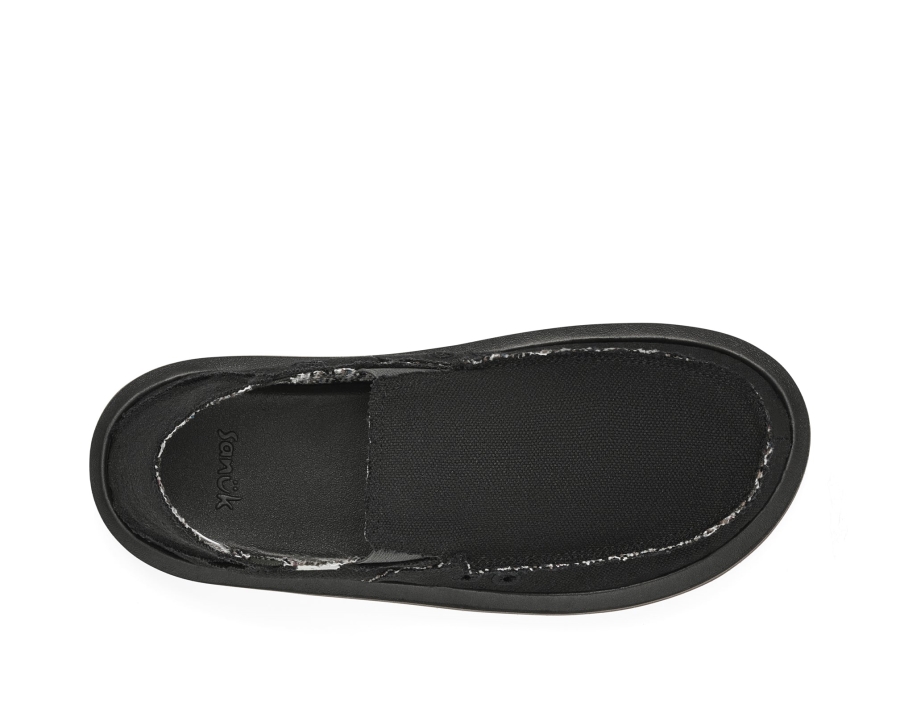 Sanuk M Vagabond St Hemp Black