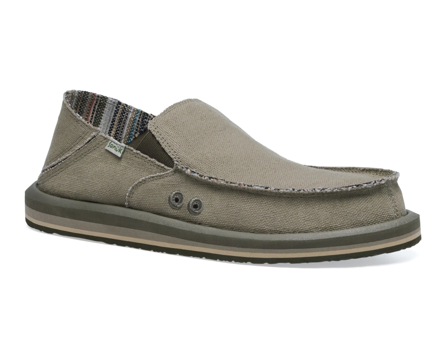 Sanuk M Vagabond St Hemp Earth
