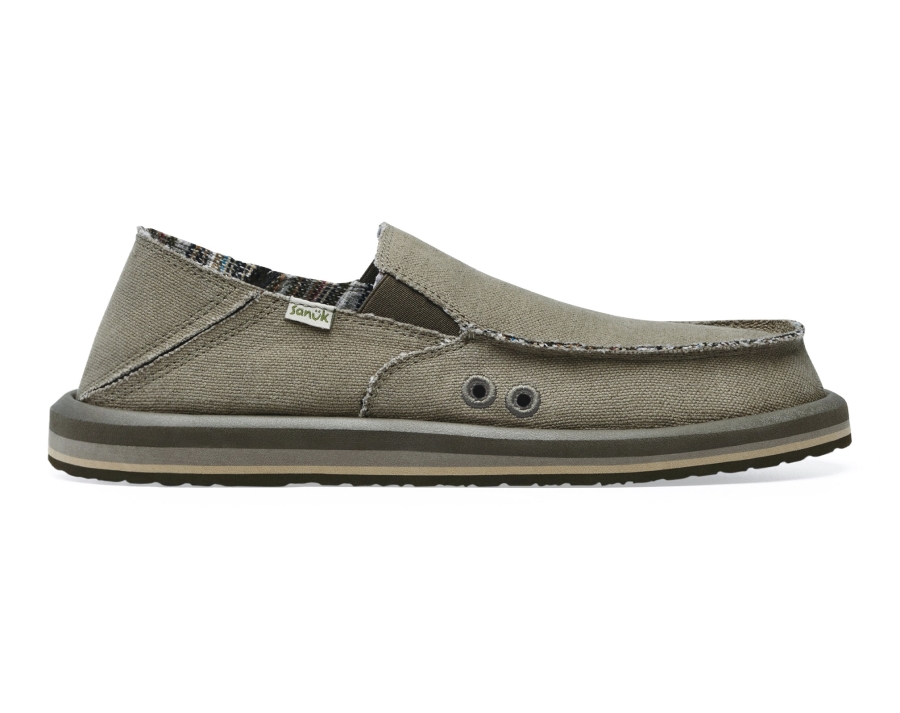 Sanuk M Vagabond St Hemp Earth
