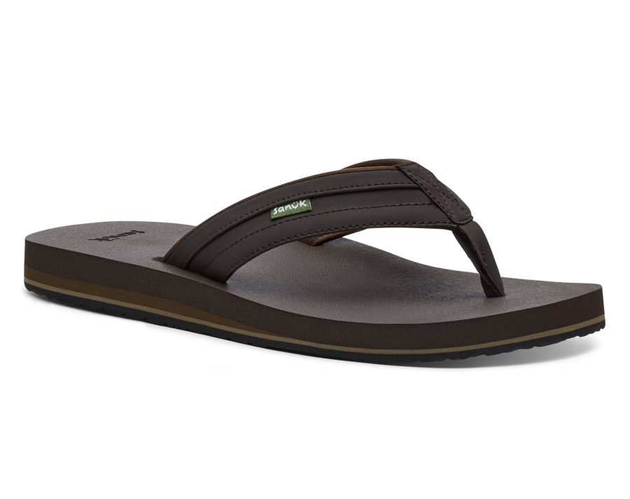Sanuk M Ziggy Dark Brown