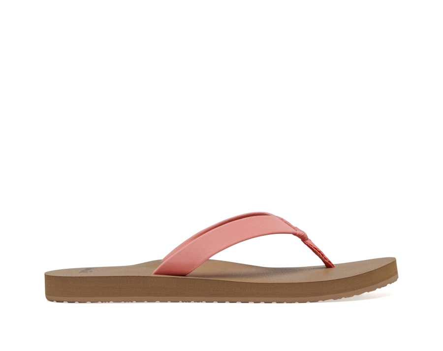 Sanuk W Ashland St Burnt Coral