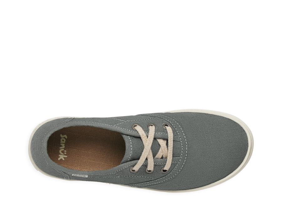 Sanuk W Avery Lace Hemp Slate