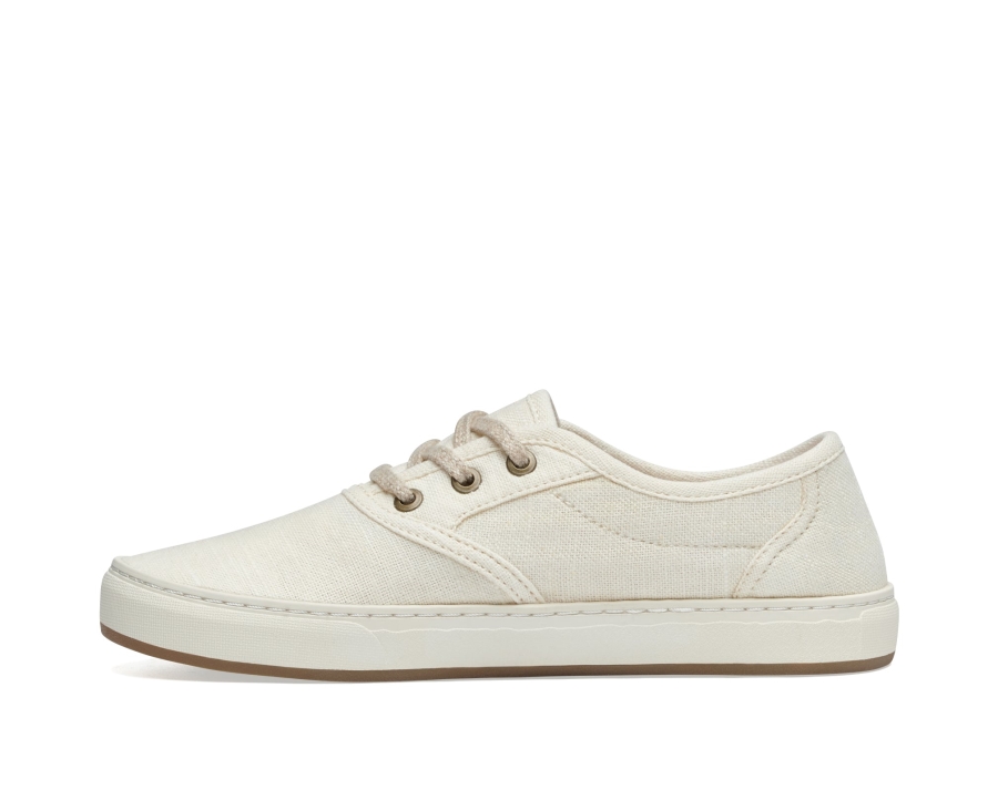 Sanuk W Avery Lace Hemp Washed White