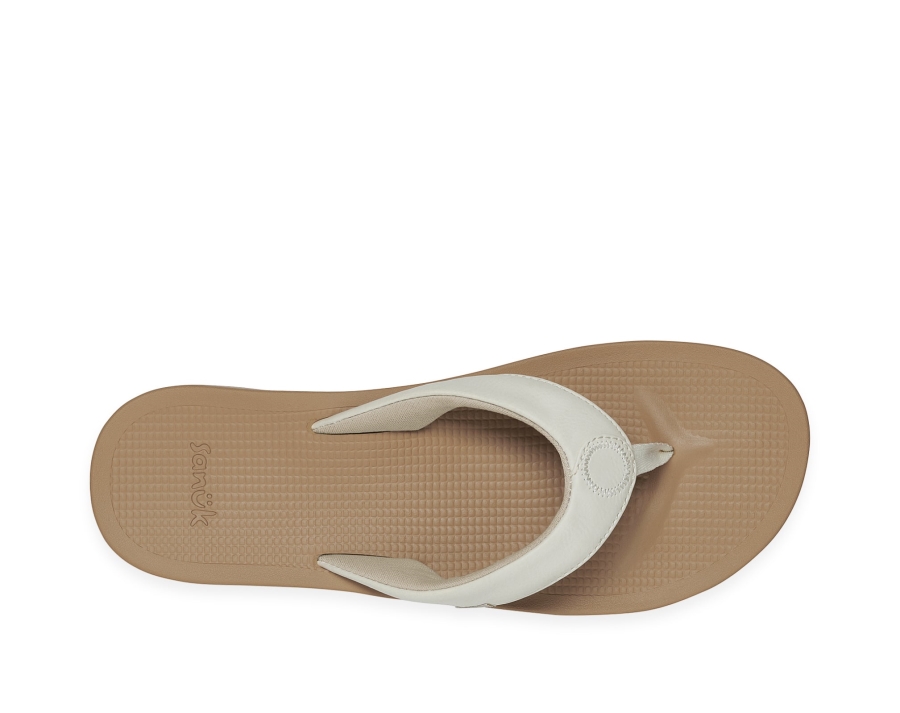 Sanuk W Cosmic Yoga Mat White-Tan