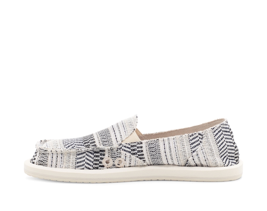 Sanuk W Donna Boho Black-White