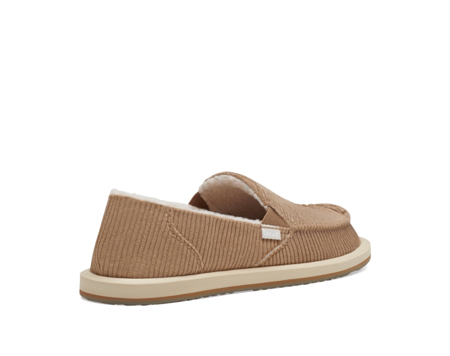 Sanuk W Donna Cord Chill Tan