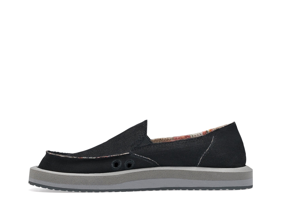 Sanuk W Donna St Hemp Ebony
