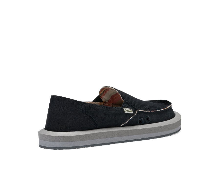 Sanuk W Donna St Hemp Ebony