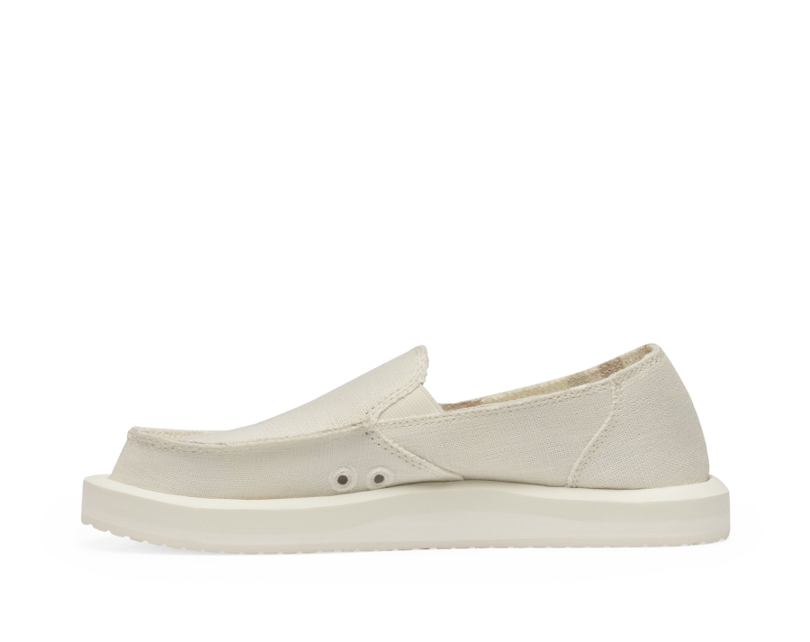 Sanuk W Donna St Hemp White