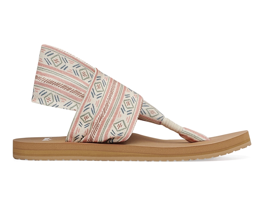 Sanuk W Sling St Blanket Rose Multi