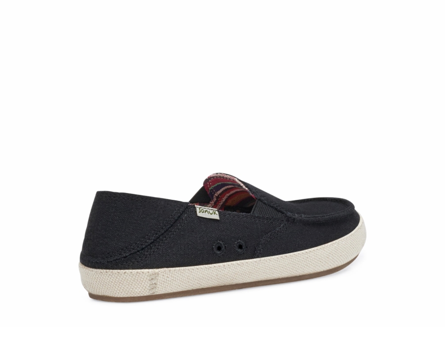 Sanuk W Twinny St Black