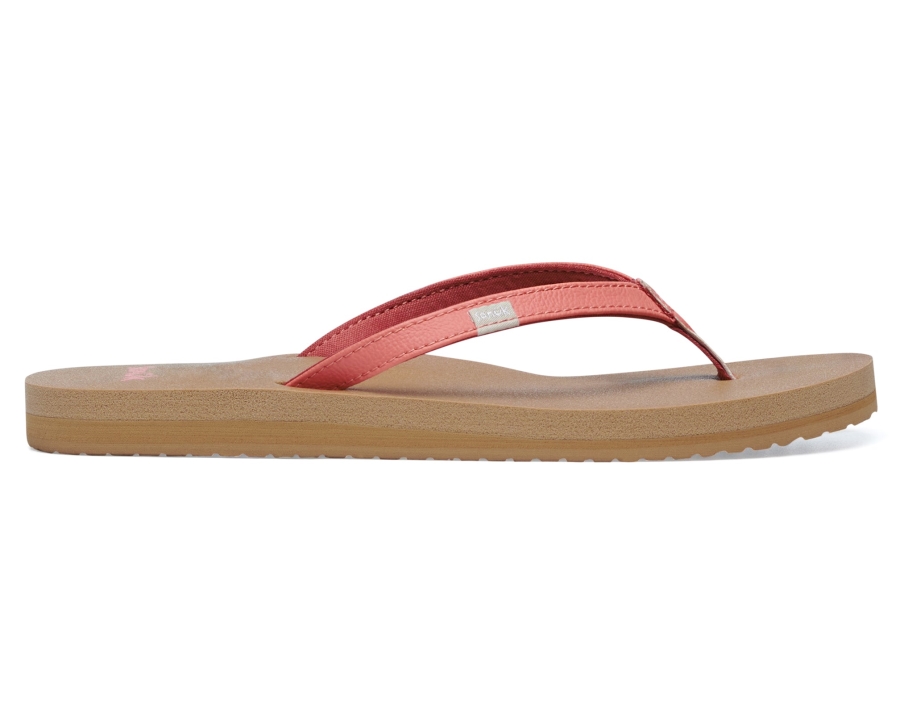 Sanuk W Yoga Joy Burnt Coral