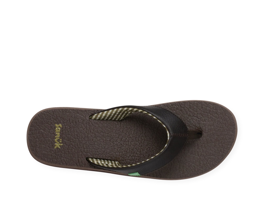 Sanuk W Yoga Mat Brown