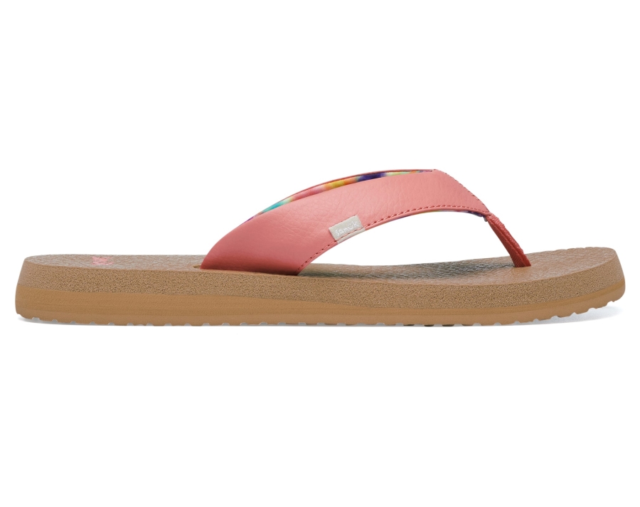 Sanuk W Yoga Mat Burnt Coral