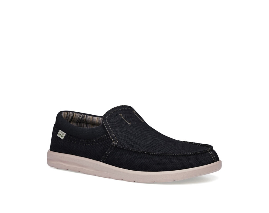 Sanuk Hi Bro Lite Hemp Black