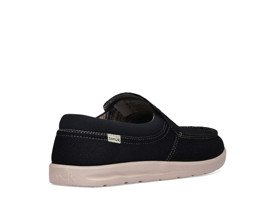 Sanuk Hi Bro Lite Hemp Black