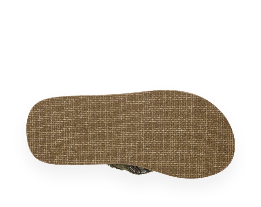 Sanuk Fraid Not St Dark Olive