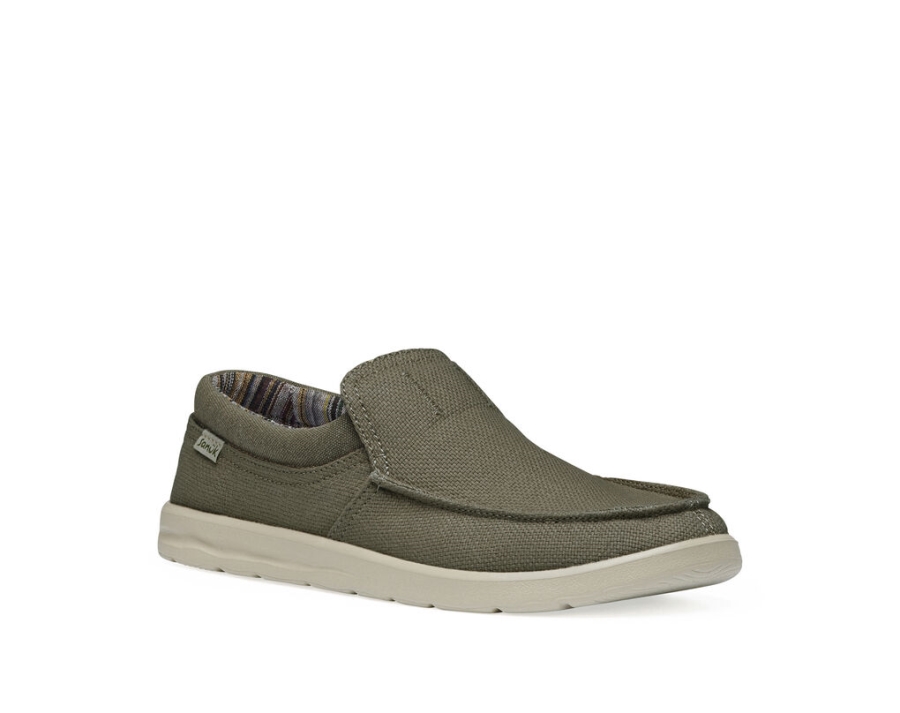 Sanuk Hi Bro Lite Hemp Earth Grey