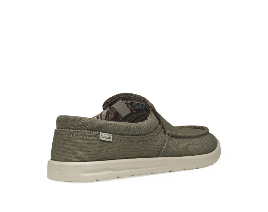 Sanuk Hi Bro Lite Hemp Earth Grey