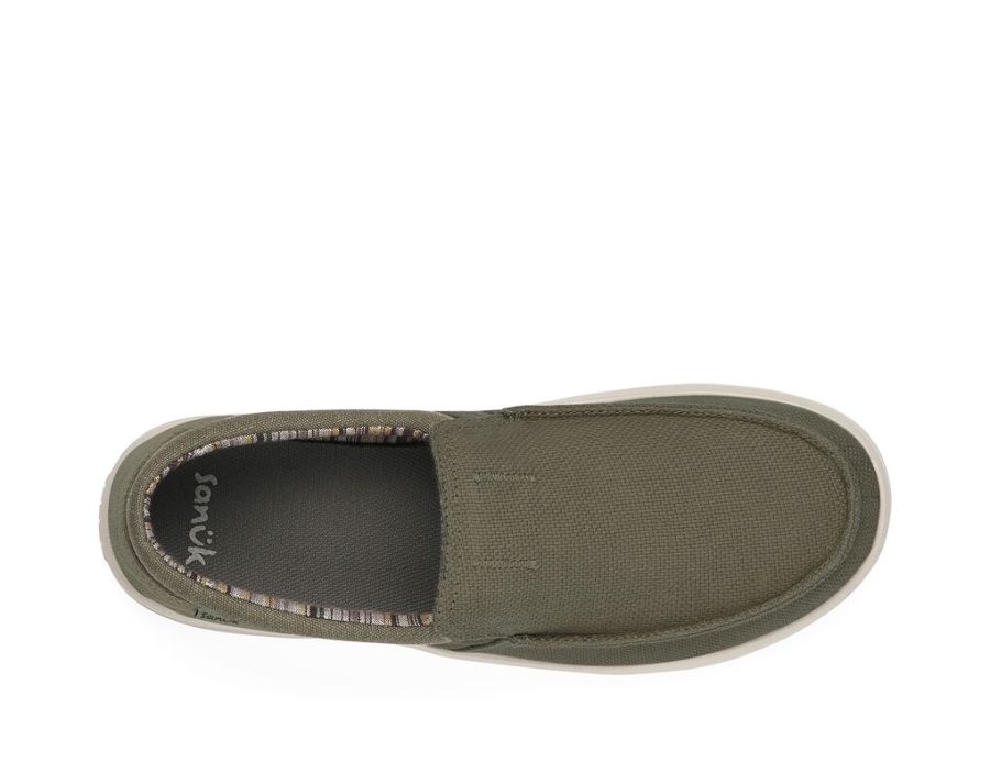 Sanuk Hi Bro Lite Hemp Earth Grey