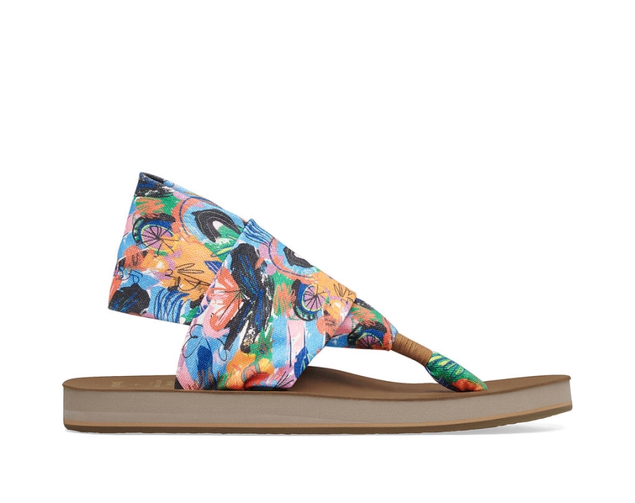 Sanuk Sling St X Ppf Wide Fit Multi