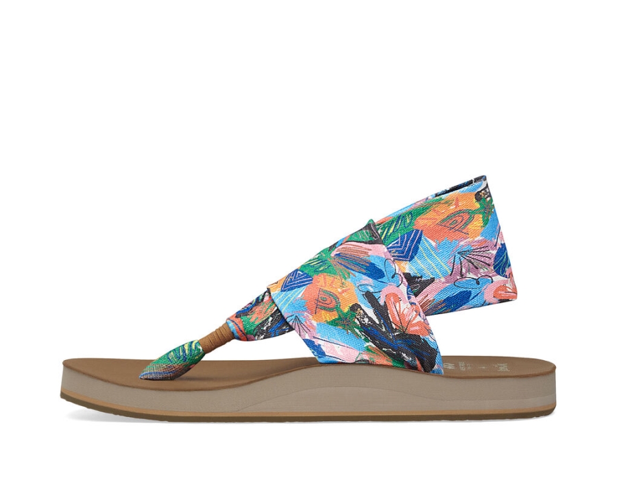Sanuk Sling St X Ppf Wide Fit Multi