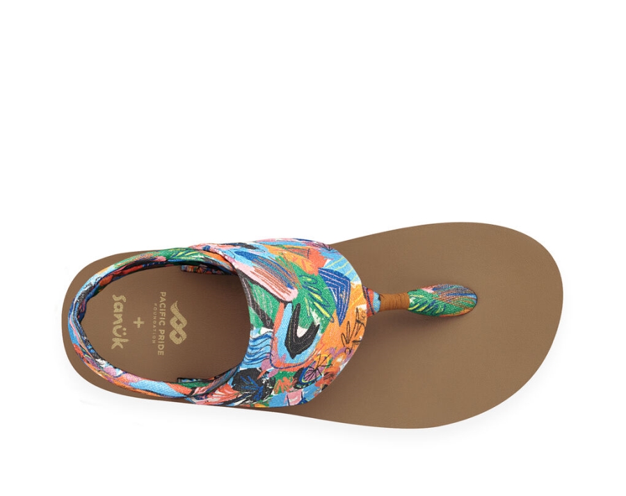 Sanuk Sling St X Ppf Wide Fit Multi