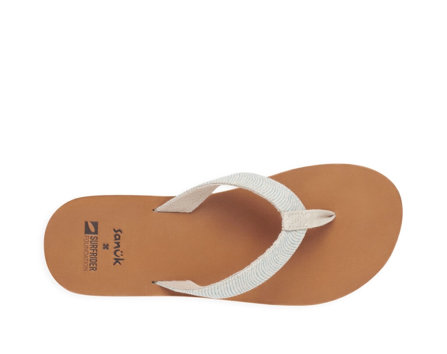 Sanuk Happy Placer St Surfrider Aqua Wave