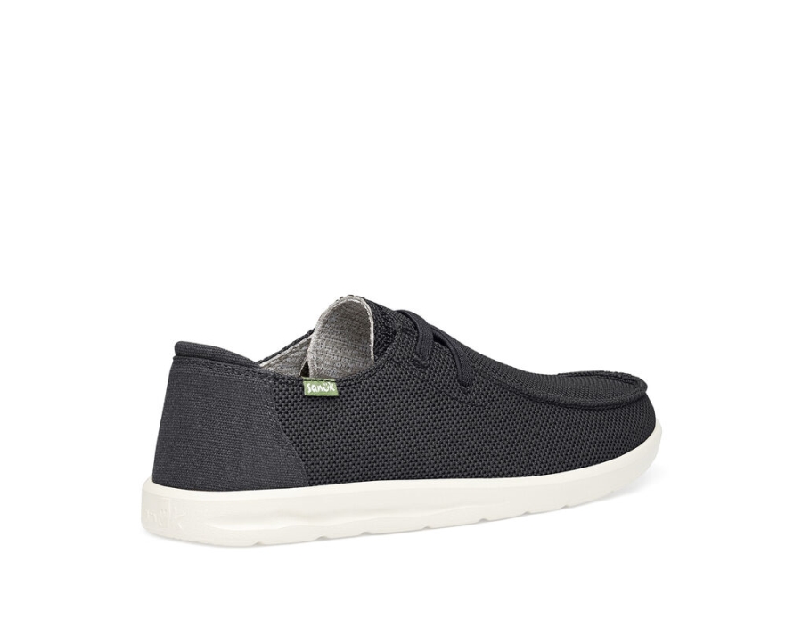 Sanuk Shaka Mesh Black