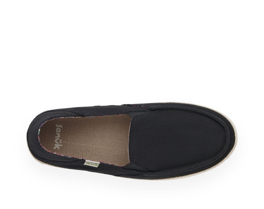 Sanuk Twinny St Black