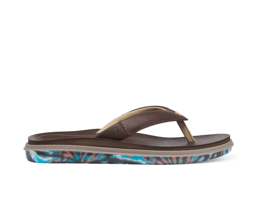 Sanuk Rippah Sustainasole X Grateful Dead Brown