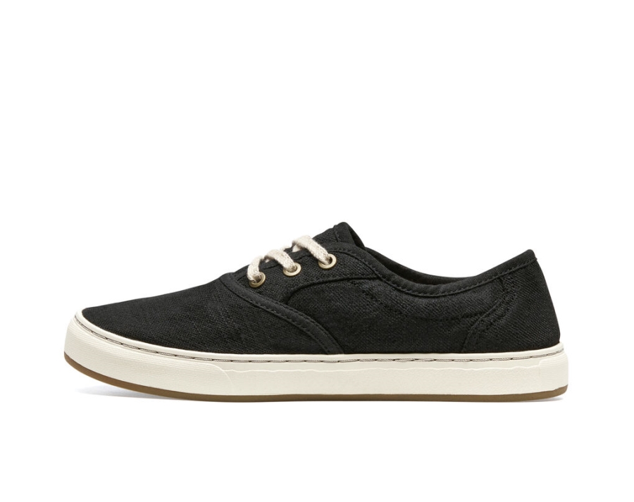 Sanuk Avery Lace Hemp Washed Black