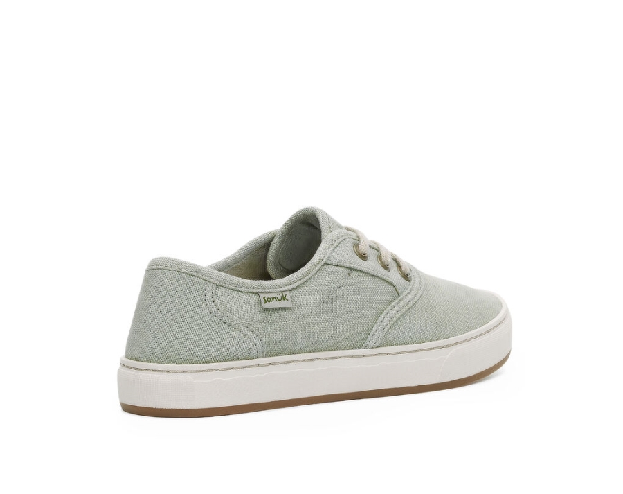 Sanuk Avery Lace Hemp Washed White