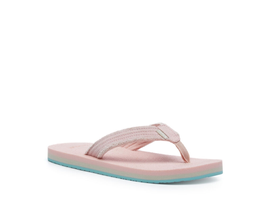 Sanuk Fraidy Stacker Pink Salt