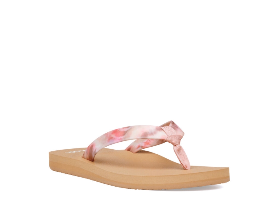 Sanuk Ashland St Tie Dye Pink Multi