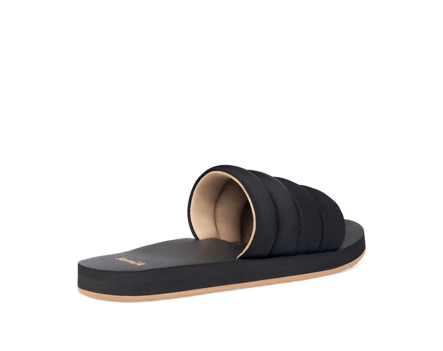 Sanuk Puff N Slide St Black
