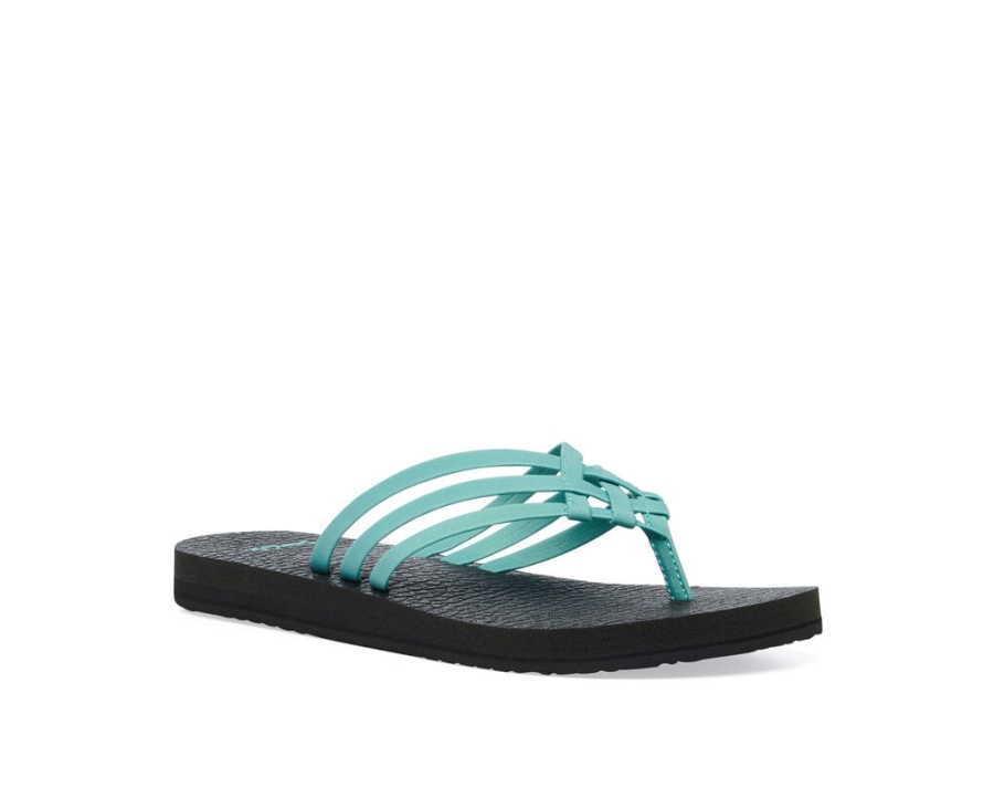 Sanuk Yoga Sandy Turquoise