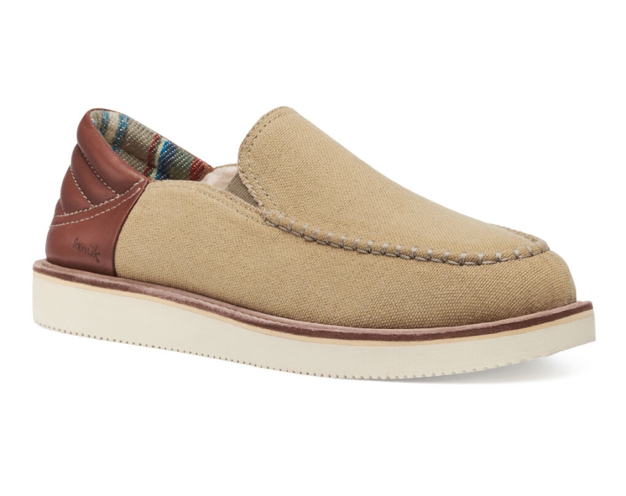 Sanuk Cozy Vibe Low Sm Khaki