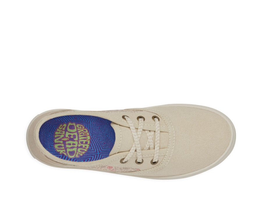 Sanuk Avery Lace X Grateful Dead Tan