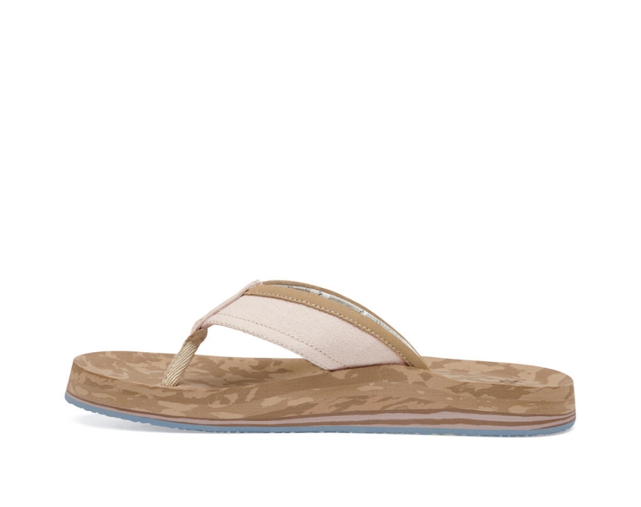 Sanuk Big Swell St Plus Stripe Tan