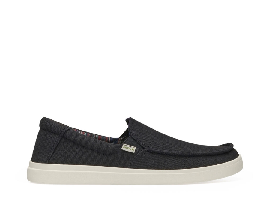 Sanuk Sideline 2 Hemp Black