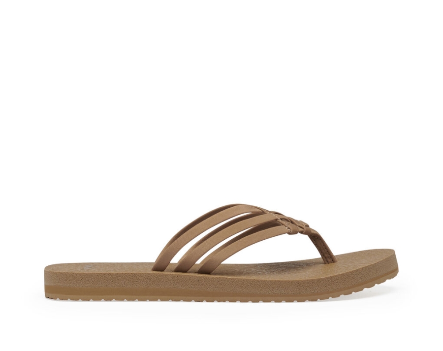 Sanuk Yoga Sandy Tobacco Brown