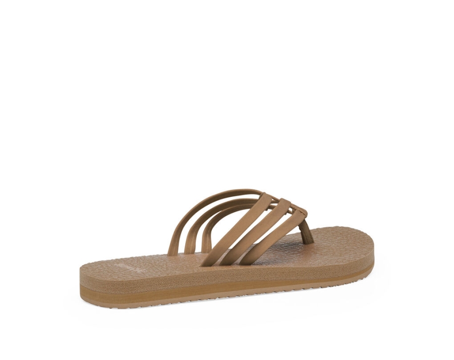 Sanuk Yoga Sandy Tobacco Brown