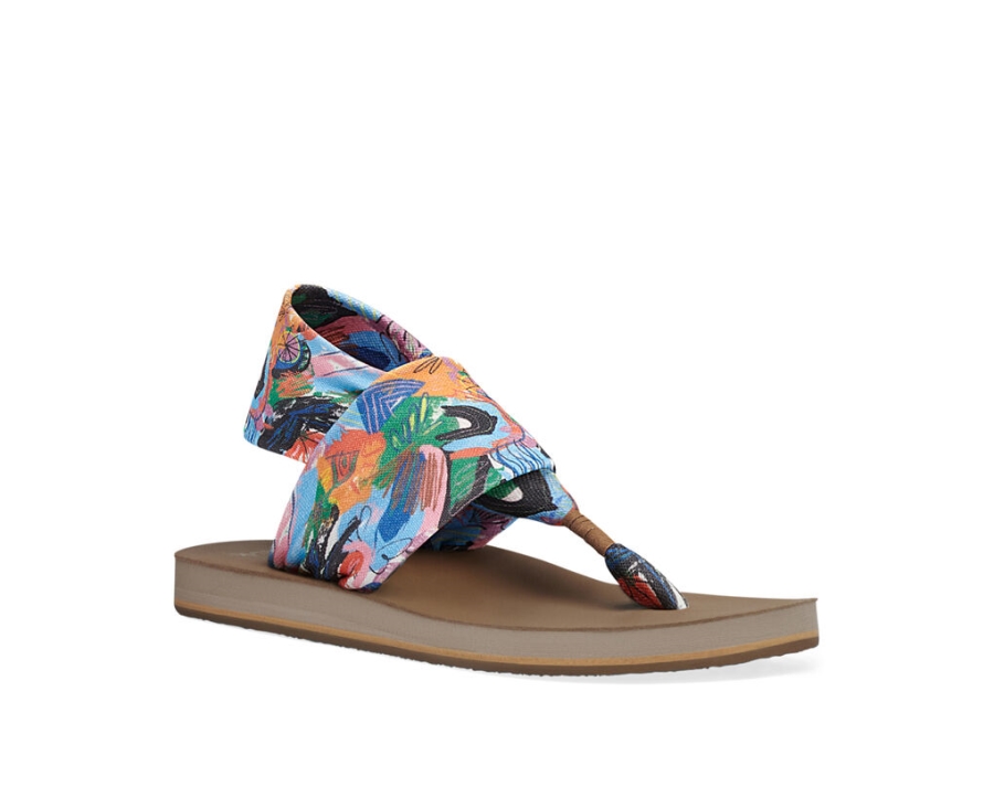 Sanuk Sling St X Ppf Narrow Fit Multi