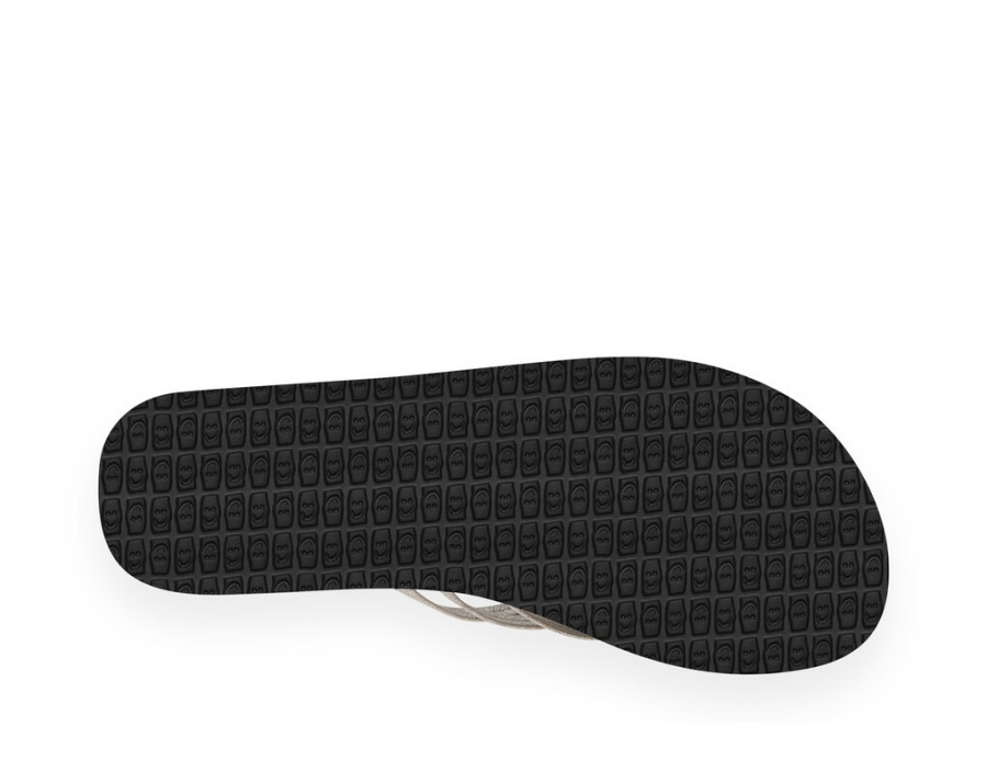 Sanuk Yoga Sandy Metallic Silver