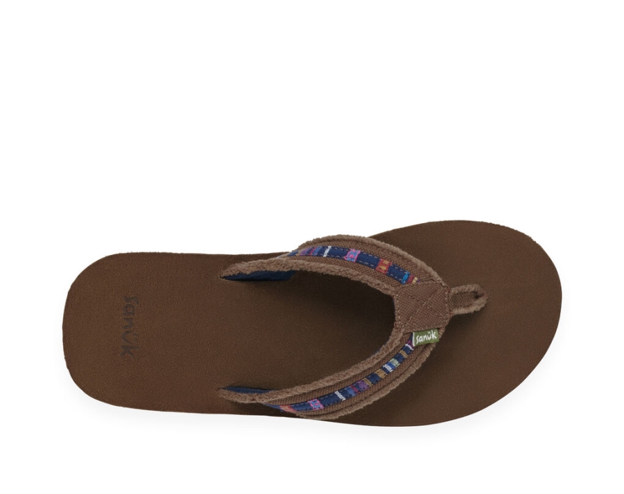Sanuk Fraid So St Brown