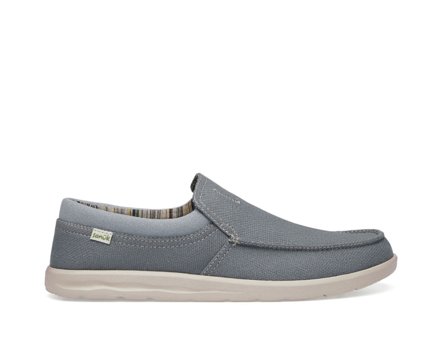 Sanuk Hi Bro Lite Hemp Charcoal